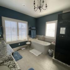 Polycore Shutters in Master Bathroom in Centennial, CO